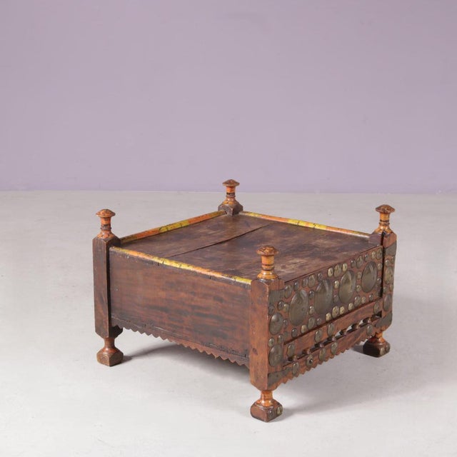 Punjab Style Tea Table, Pakistan / India, 1930s For Sale - Image 9 of 9