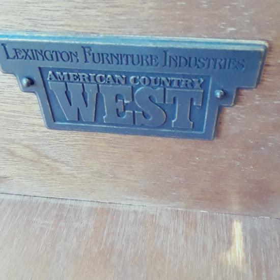 Lexington Furniture American Country West Washed Oak Dresser Chairish