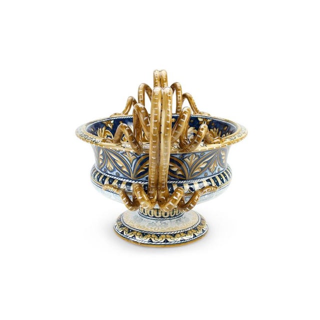 Golden Yellow Giglio Vase by deBlona For Sale - Image 4 of 12