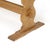 A distinctive vintage dining table in the Brutalist style, crafted from solid light oak. Handcrafted using traditional...