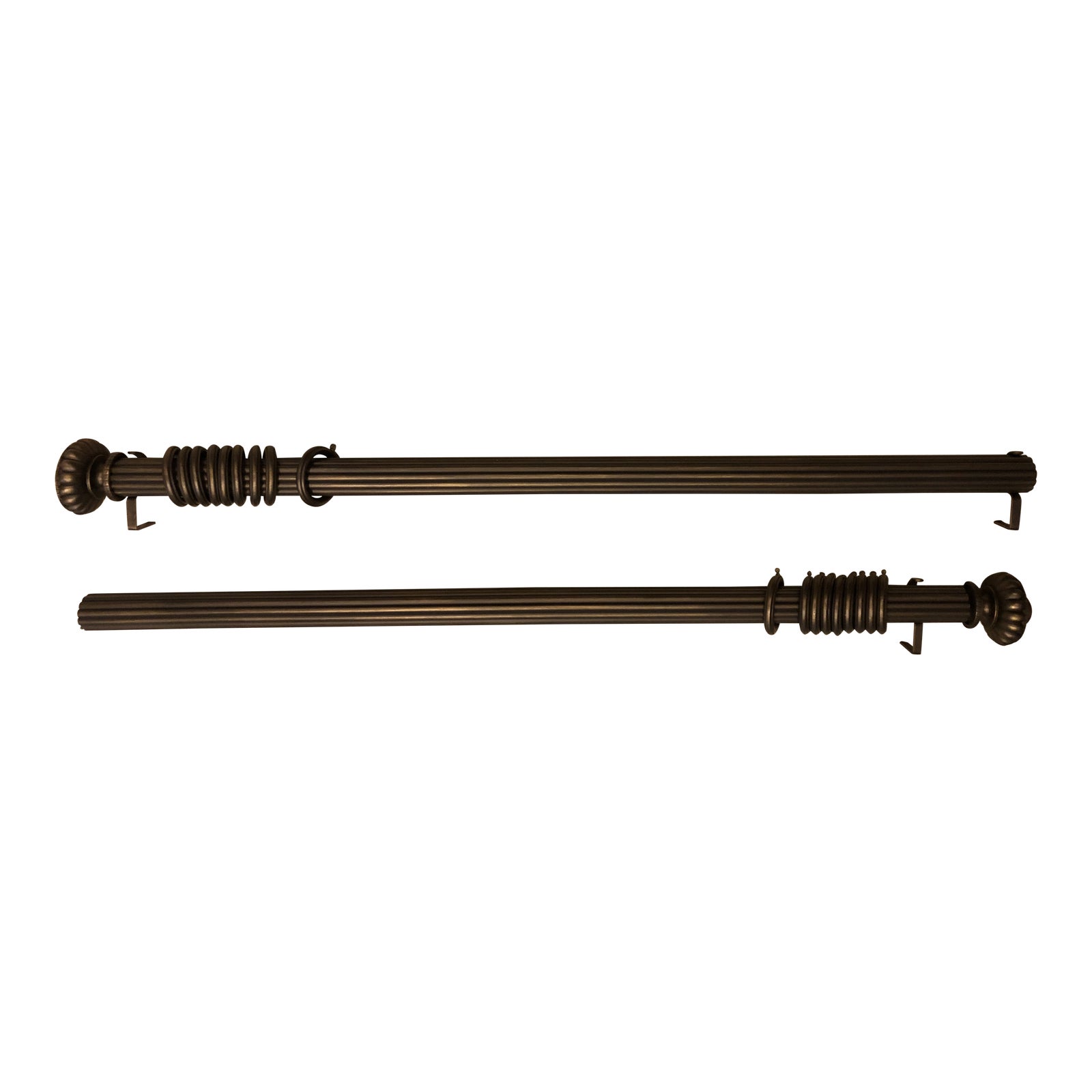 The Finial Company Drapery Hardware Set | Chairish