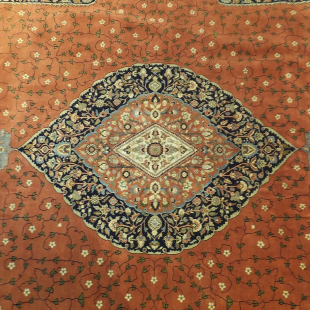 1980s Tabriz Rug - 11'5" X 8'2" For Sale - Image 4 of 6