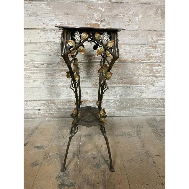 Art Nouveau Side Table For Sale - Image 3 of 7