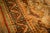 Turkish 1890s Green Grand Scale Botanical Motifs Knotted Wool Antique Oushak Turkish Rug For Sale - Image 3 of 9