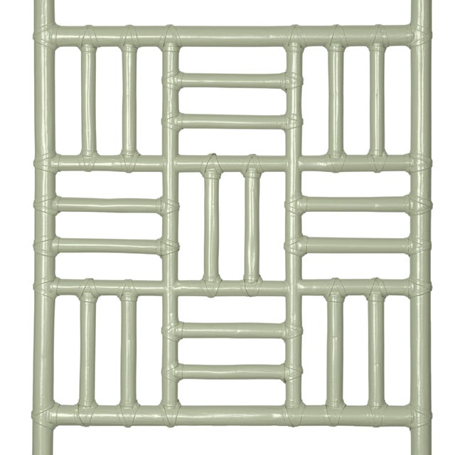 Not Yet Made - Made To Order Finn Headboard Queen - Celery Green For Sale - Image 5 of 6