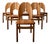 Scandinavian Brutalist Pine Dining Chairs, 1970s, Set of 6 For Sale