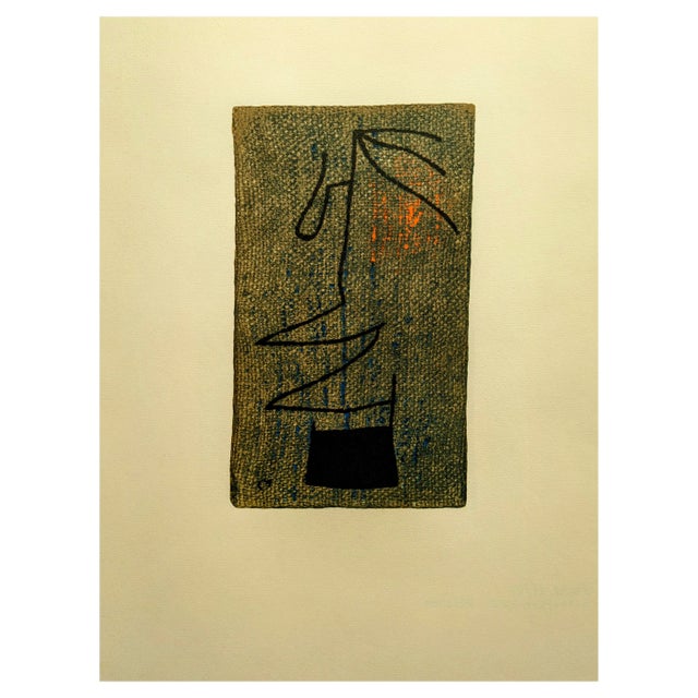 Joan Miro, Femmes: Planche II, Original Lithograph, 1965 For Sale