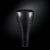 Black Low-Density Polyethylene Tippy Vase with Bisazza Mosaic from VGnewtrend, in New conditions. Designed from 2000