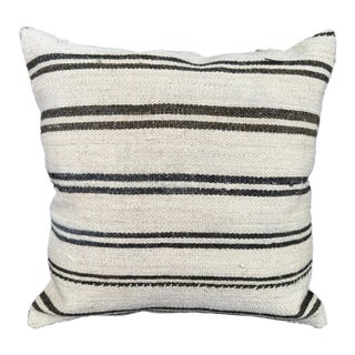 Turkish Hemp Pillow Cushion Natural Beige Brown Cushion Cover 20x20 For Sale