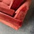 Textile Directional Mid Century Full Size Velvet Sofa Flared Arms For Sale - Image 7 of 12