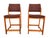 Offered is a pair of Scandinavian mid 20th Century Teak wood counter stools by Swedish designer Svegards Markaryd made in...