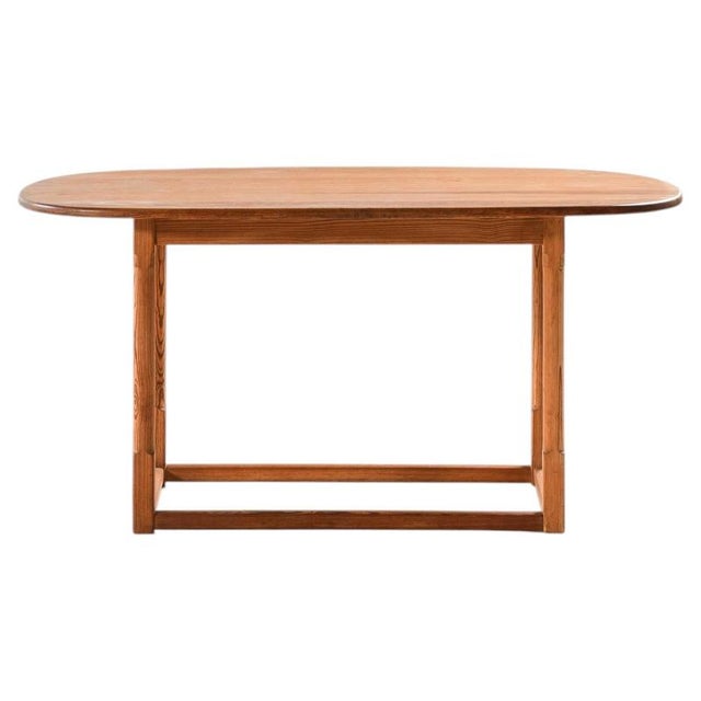Vintage Pine Table by Carl Malmsten, 1930s For Sale - Image 10 of 10