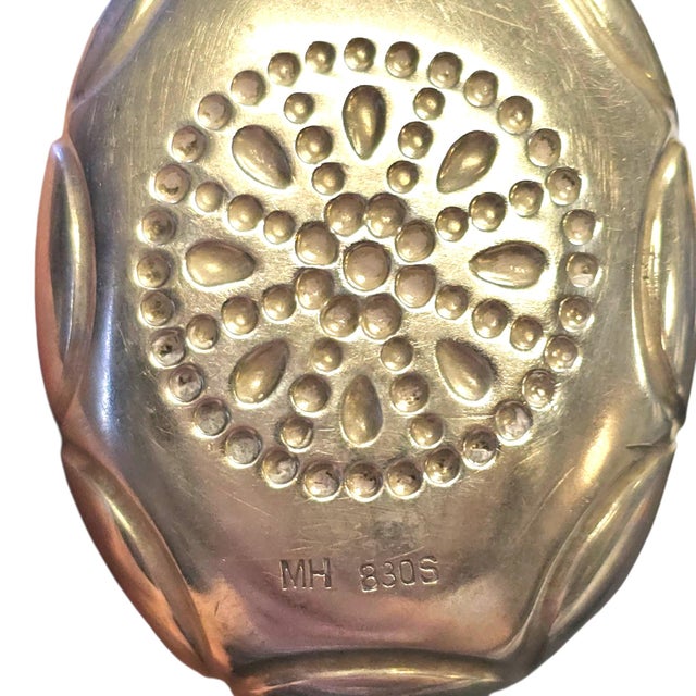 Early 20th Century Marius Hammer 830s Silver-Gilt Viking Longship Salt Cellar For Sale - Image 13 of 14