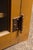 Goldenrod Late 19th Century Early Rustic Painted Farmhouse Cabinet For Sale - Image 8 of 11
