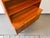 Cherry Bookcase with Display Case, 1960s For Sale - Image 13 of 18