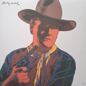 1986 Carnegie Museum of Art Andy Warhol Lithograph
