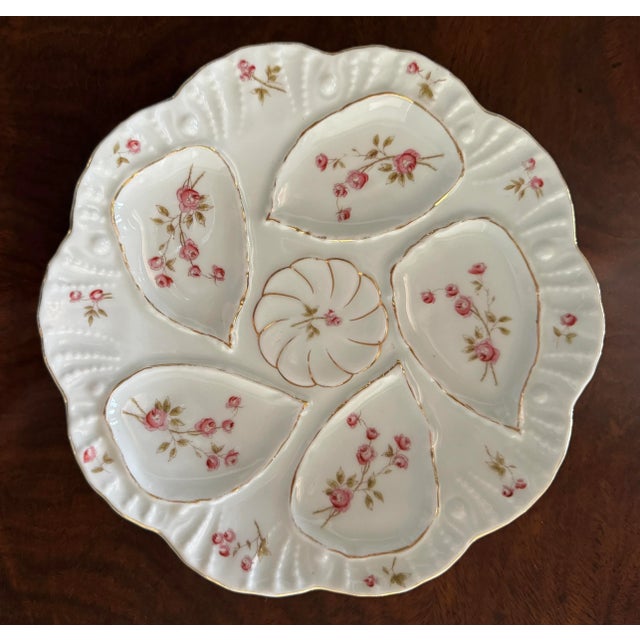 Oyster Plates Set/6 by Marx & Gutherz For Sale - Image 4 of 12