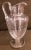 1970s French Jug in Engraved Crystal Glass from Baccarat, 1970s For Sale - Image 5 of 8