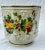 French Country 1960’s Chinoiserie Hand Painted Floral Planter For Sale - Image 3 of 12