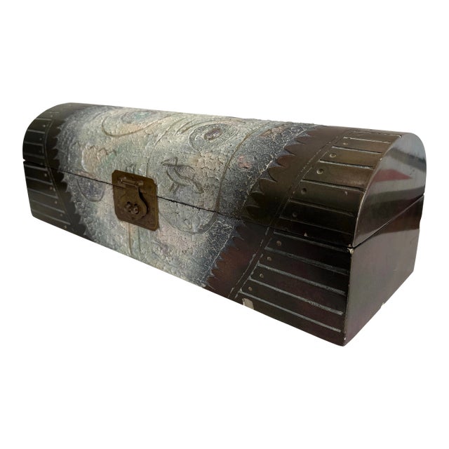 1980's Studio Made Decorative Box For Sale