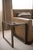 Pair of Brass and Glass 1950s Style Side Tables For Sale In New York - Image 6 of 9
