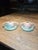 1940s Pair of Roseville Water Lily Single Candle Holders For Sale - Image 5 of 8