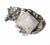 Gemstone Large Natural Fluorite Cube Crystal Specimen With Pyrite & Calcite Matrix For Sale - Image 7 of 15