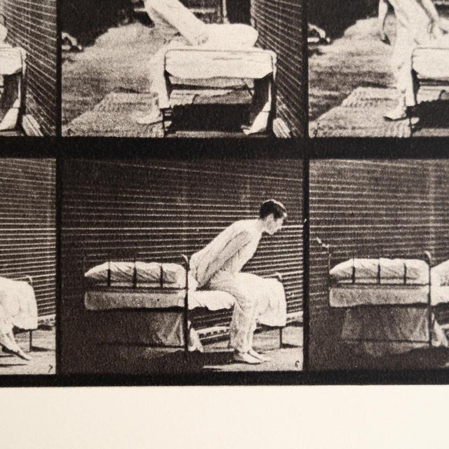 Eadweard Muybridge, Black and White Women in Motion Study, 1982, Photograph, Framed For Sale - Image 6 of 10