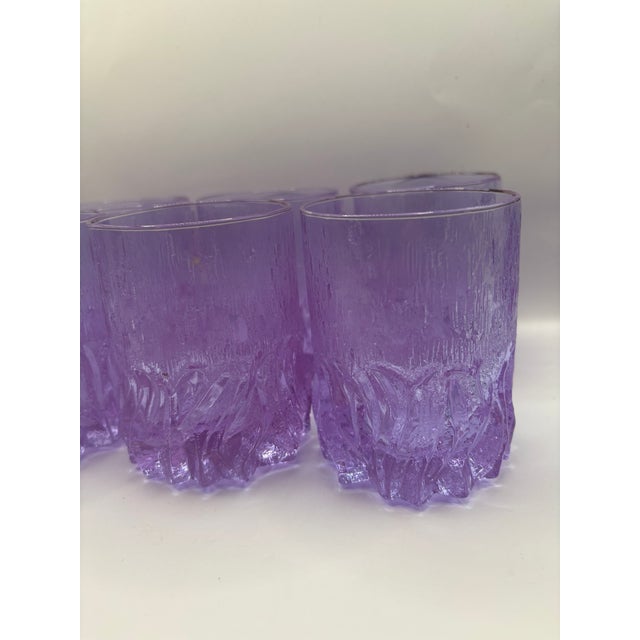 Vintage Alexandrite Glasses, 1970s, Set of 6 For Sale - Image 4 of 7