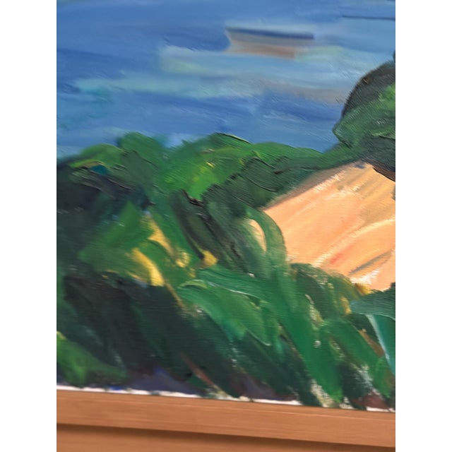 Kersti Flyckt, Lake, 1960s, Oil on Canvas For Sale - Image 10 of 18