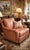 Wood Vintage Salmon Pink Hancock & Moore Leather Lounge Chair For Sale - Image 7 of 10
