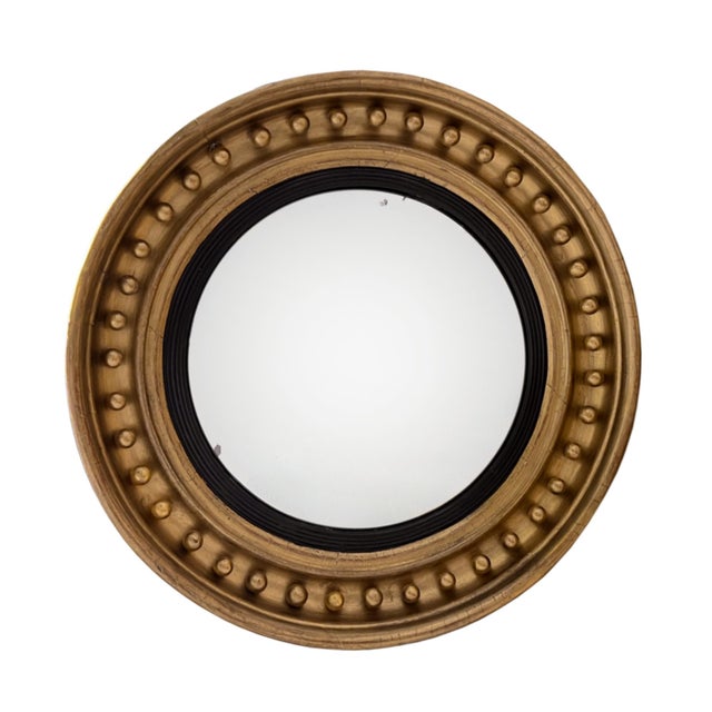 English Convex Regency Mirror For Sale - Image 6 of 7