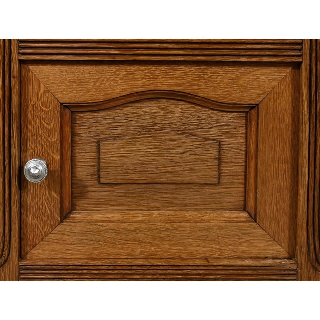 Vintage Bedside Table in Oak, 1930 For Sale - Image 9 of 18