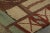 Rug & Kilim Antique Hooked Runner With Geometric Design in Brown & Green - Rug & Kilim For Sale - Image 4 of 7