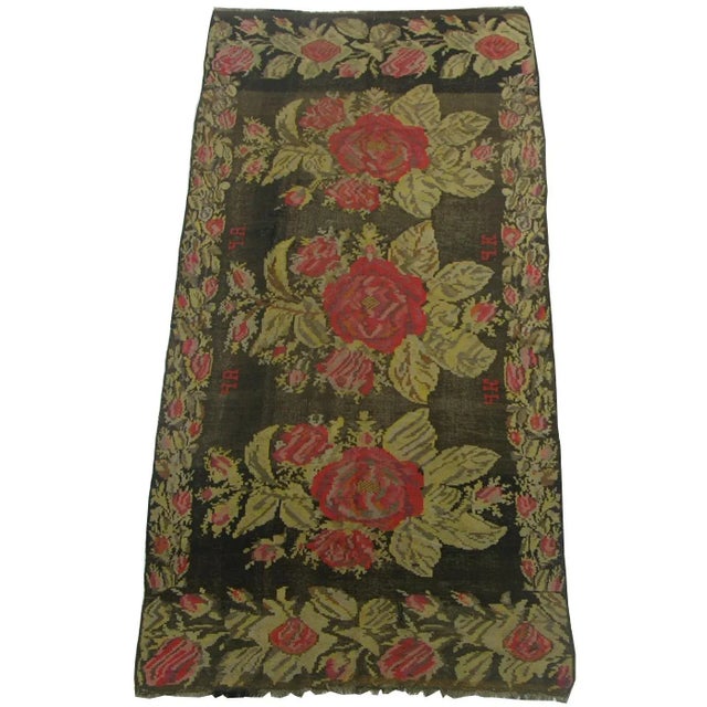 Early 20th Century Early 20th Century Antique Bessarabian Runner For Sale - Image 5 of 5