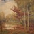 E. Rossi, Italian Woodland Landscape, 1940, Oil, Framed For Sale - Image 8 of 15