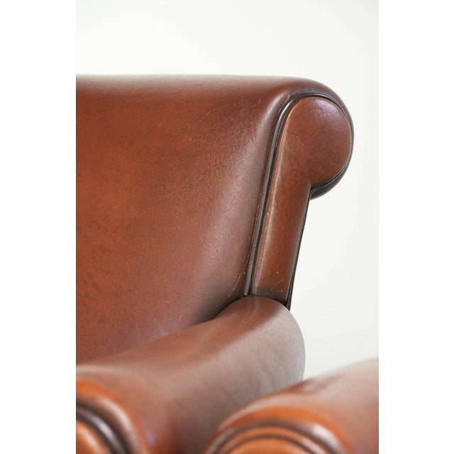 Club Chairs in Sheepskin Leather, Set of 2 For Sale - Image 13 of 16