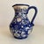 Blue Vintage 1990s Blue &White Ceramic Italian Hand Painted Pitcher For Sale - Image 8 of 8