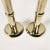 Danish Gilded Candlesticks, 1960s, Set of 2 For Sale - Image 4 of 10