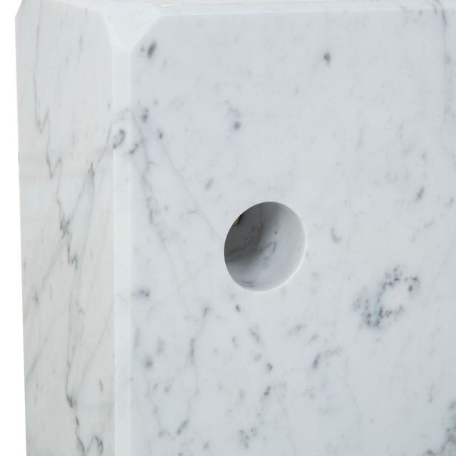 Silver Arco Floor Lamp in Marble and Silver Metal from Flos For Sale - Image 8 of 16