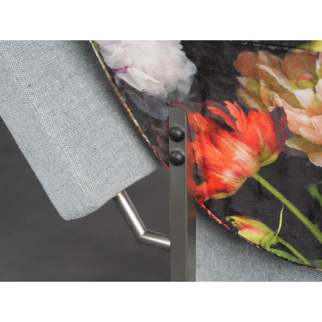 Gray Lounge Chair Greetings by Rob Eckhardt for Holland, Netherlands, 1980s For Sale - Image 8 of 11