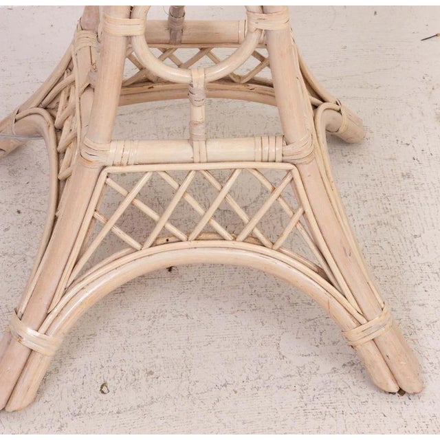 Mid 20th Century Mid Century Bamboo Eifel Tower Floor Lamp Rewired For Sale - Image 5 of 6
