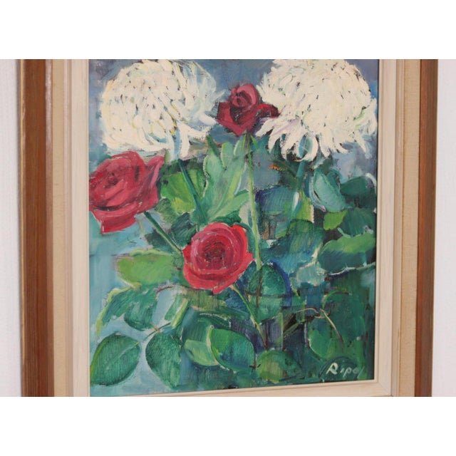 Hans Ripa, Bloomer, 1960s, Oil on Panel, Framed For Sale - Image 4 of 18