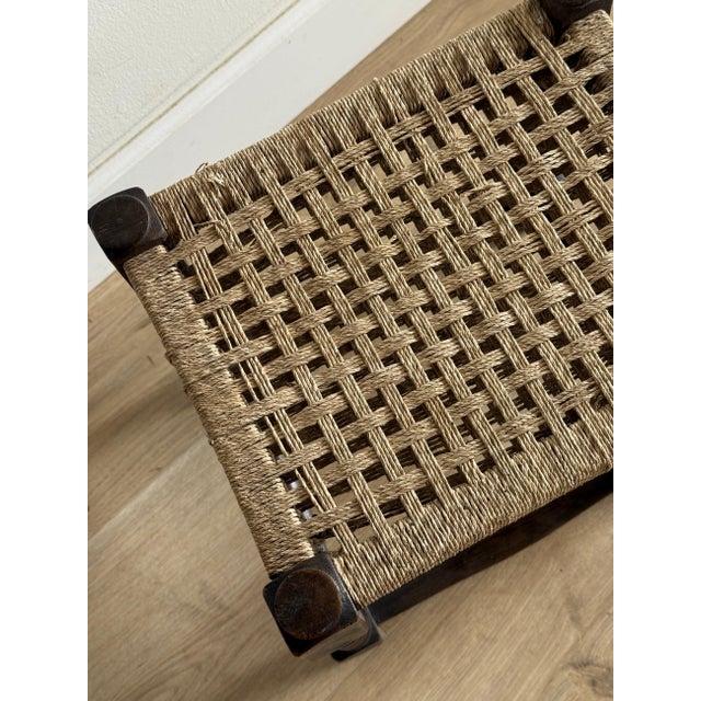 Antique English Stool For Sale - Image 4 of 5