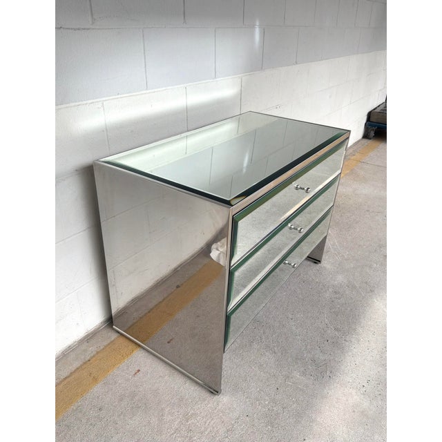 Baker Luxe Collection Mode Nightstands - Pair For Sale - Image 12 of 13