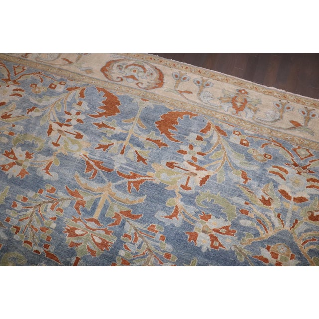 An early 20th-century Persian Malayer Large room-size rug Details rug no. j4030 size 11' 5" x 14' 8" (348 x 447 cm) rug...
