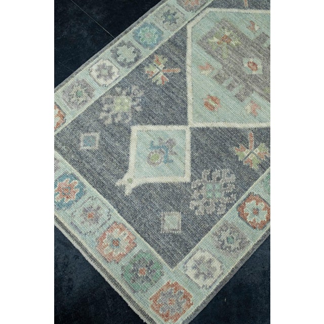 Textile Turkish Oushak Runner Rug 2'11" x 20'3" #17368 For Sale - Image 7 of 8