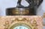 Antique Clock Garniture Rare French 1896 "Amour Irresistible" Angel Statue Pink Marble 3-Piece Mantel Set For Sale - Image 10 of 17