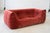 Vintage Two-Seat Togo Sofa with Arms in Burgundy Velvet by Michel Ducaroy for Ligne Roset, 1970s For Sale - Image 6 of 18