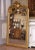 Crafted in France circa 1860, this impressive antique Louis XVI giltwood mirror is distinguished by its tall arched form,...